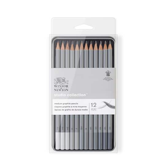 Winsor &#x26; Newton&#x2122; Studio Collection&#x2122; Graphite Pencil Tin Set